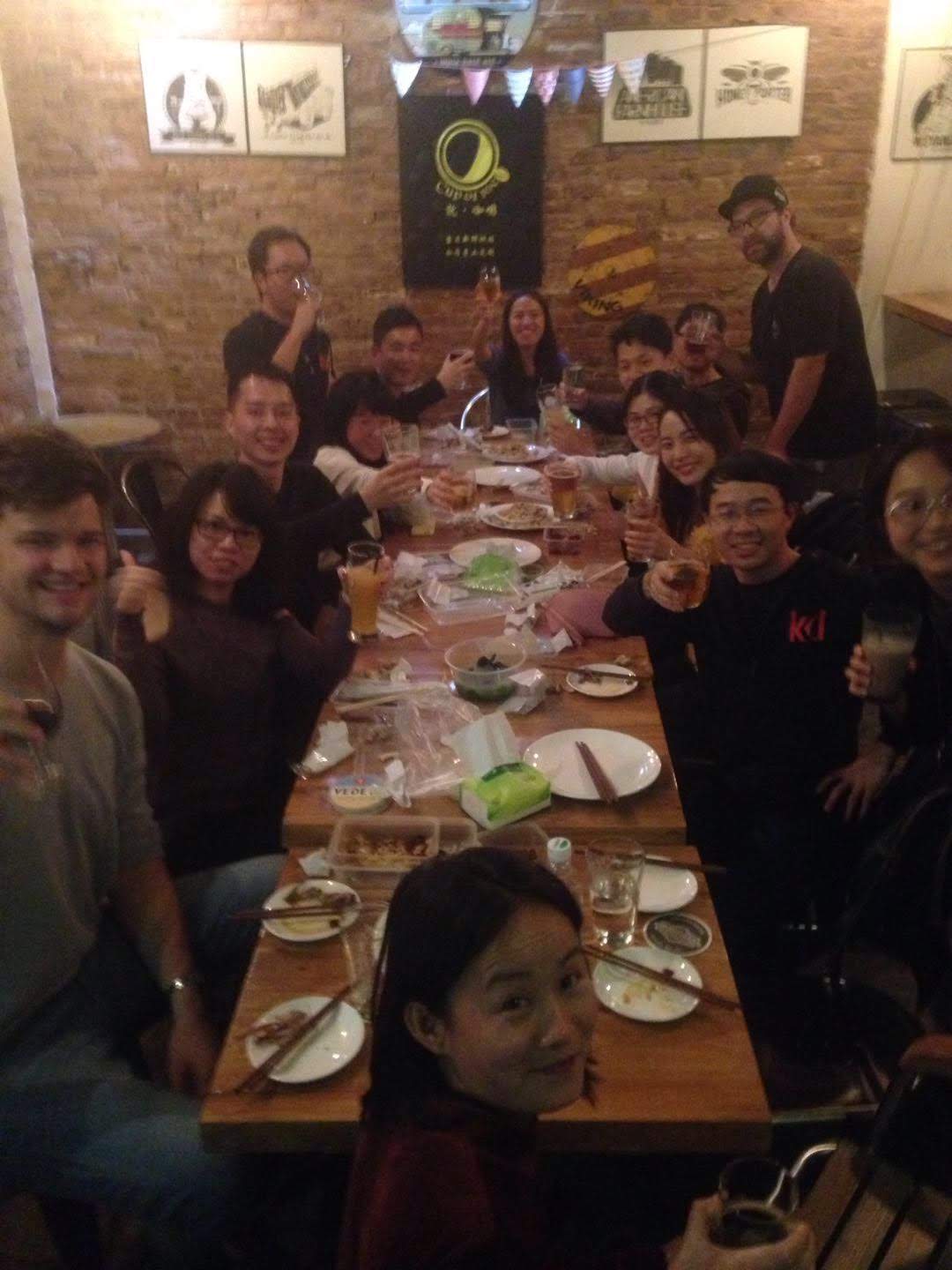 Team dinner